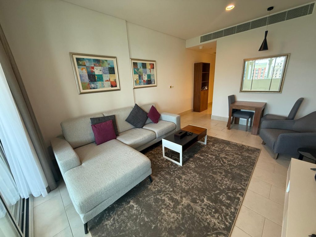 Fully Furnished 1 Bedroom + Office with Balcony | All Bills Included